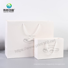 Offset Printng Custom Packaging Cosmetic Paper Gift Bag with Logo